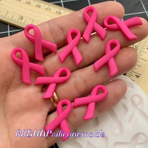 Ribbon handmade silicone mold bow for Fondant-Resin-crafts-clay-Jewelry making-candy-chocolate and more.(TINY & SHALLOW)