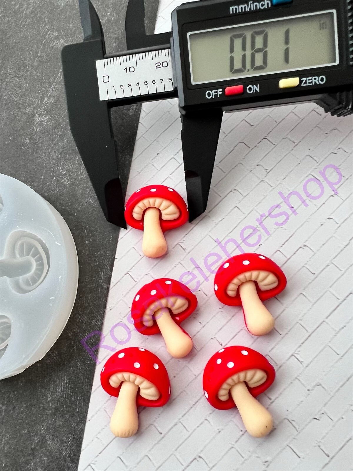 Mushroom Candy Mold, 2 Pack