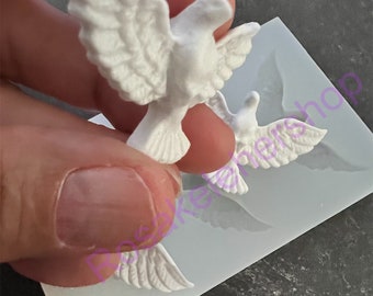 Molde De Silicona Mujiang Para Comunión Con Forma De Paloma | Envío gratis