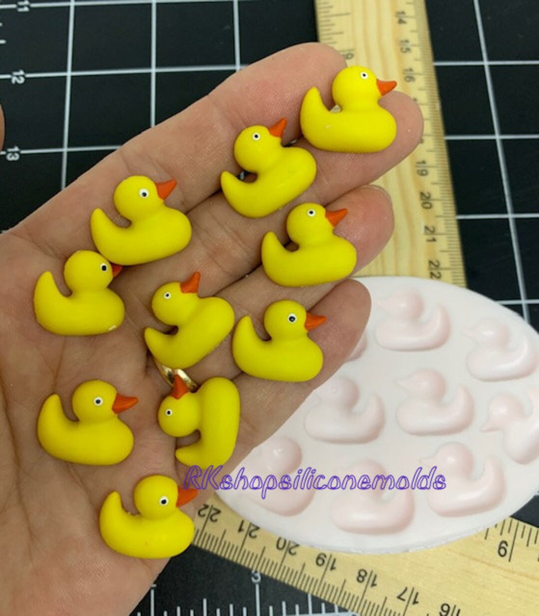Ducks Silicone Mold Size Small for Fondantresinhandcraftspolymer
