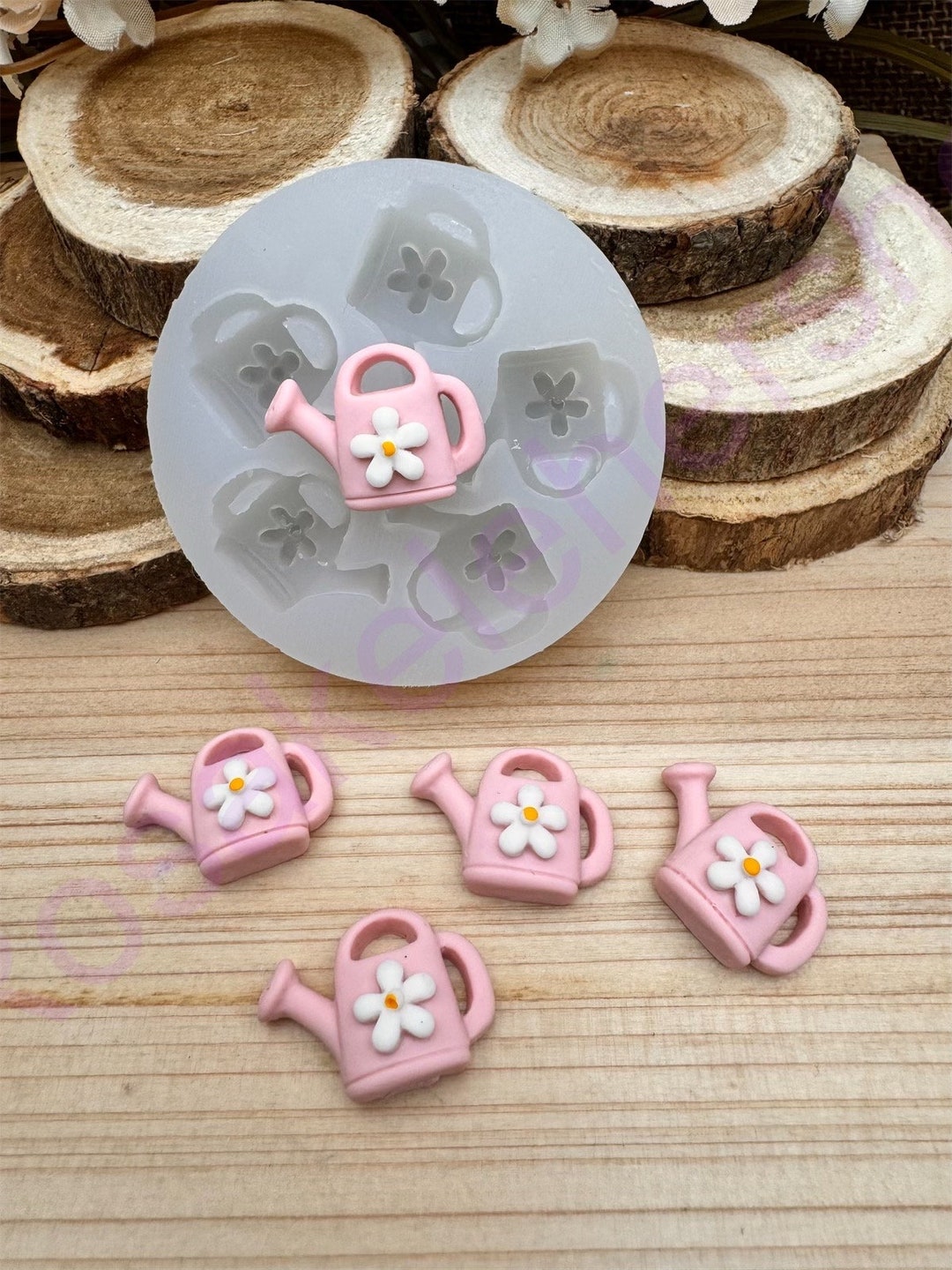 Watering Can Handmade Silicone Mold for Fondantresinclaycandy