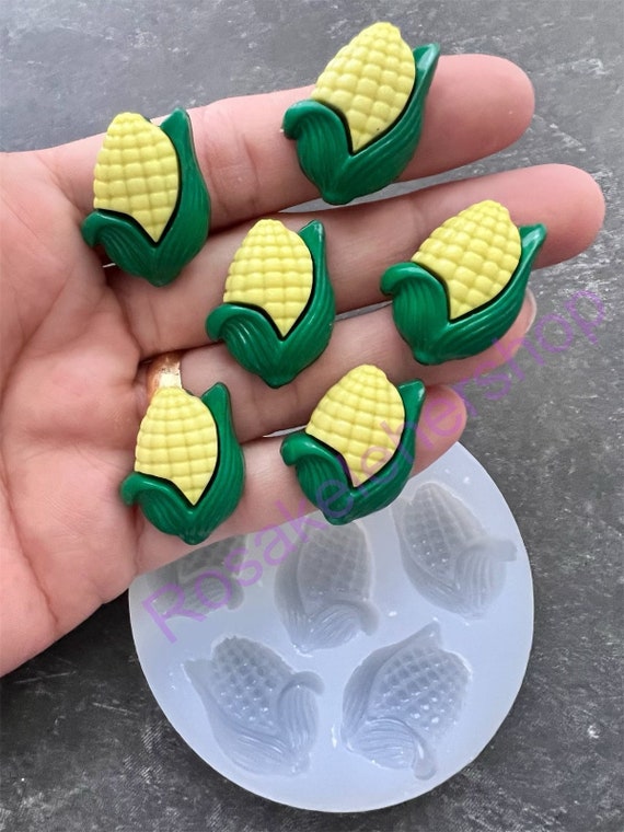 Corn Shaped Silicone Mold-vegetable Food Theme Mold-plant Mold