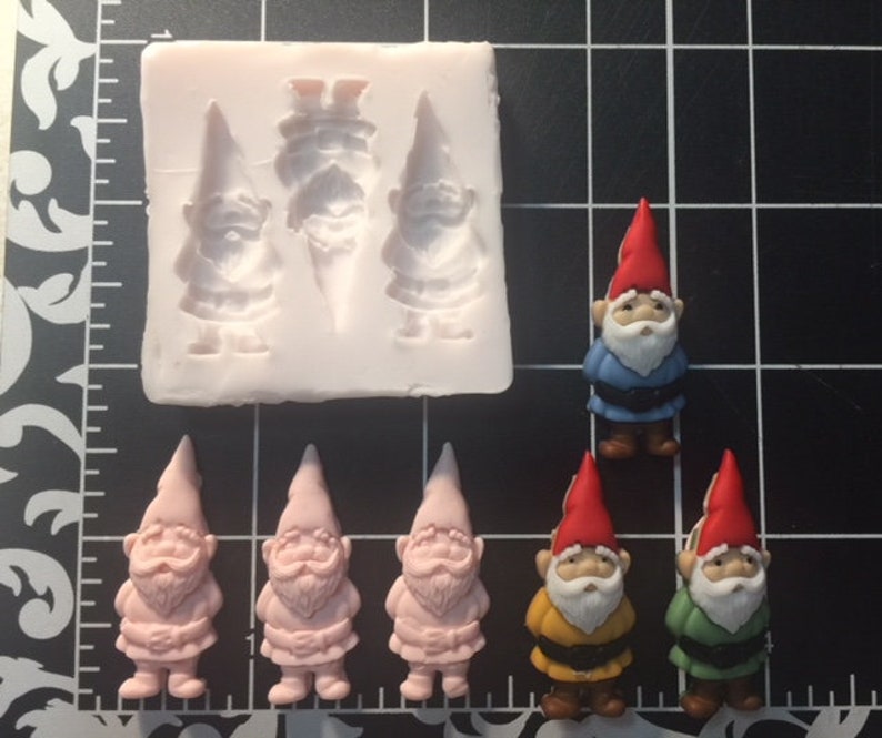 Garden Gnome silicone mold Etsy