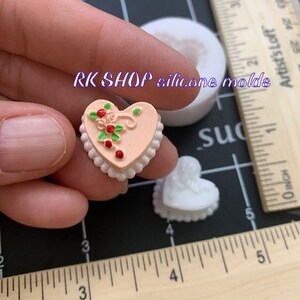 Cake miniature-deserts-food-sweets silicone mold for Fondant-Resin-handcrafts-polymer Clay-Candy-Jewelry-chocolate-handmade mold.(very tiny)