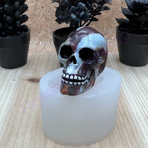 Skull 3D Silicone Mold for for Halloween-Fondant-Resin-handcrafts-polymer Clay-Candy-Jewelry-handmade mold