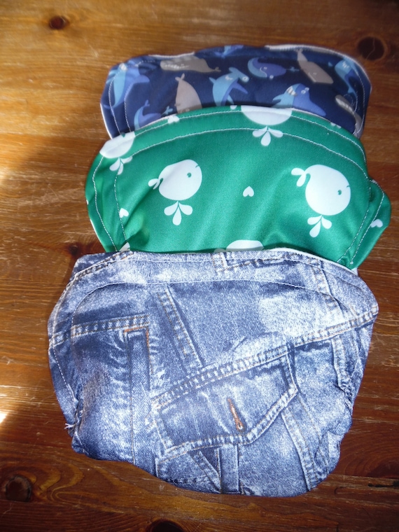 3 Pack Men's Reusable Incontinence Pads FREE Delivery Etsy