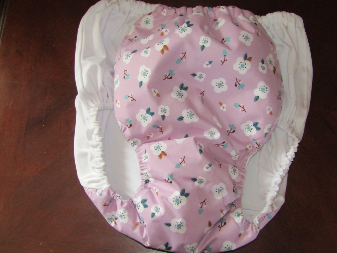 Reusable Stretch Side Incontinence Pants Plus Size Medium Etsy