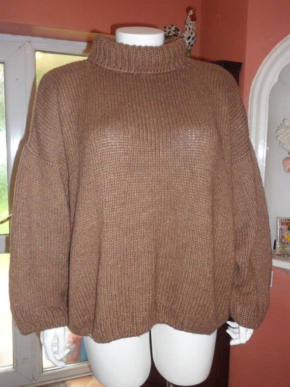 plus size polo neck jumpers