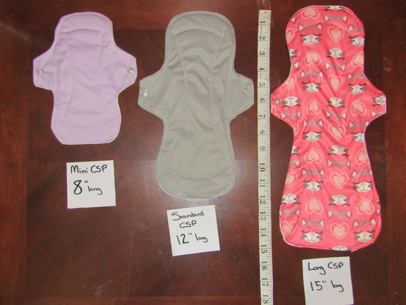 MINI Incontinence Menstural Pad CSP Panty Liner Pack of 3