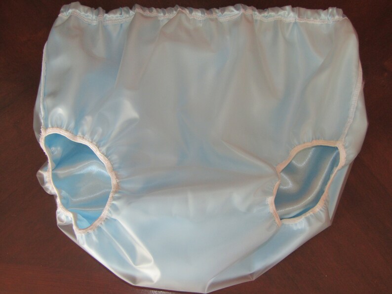 Satin Covered Clear Plastic Waterproof Pants Plus Size Etsy