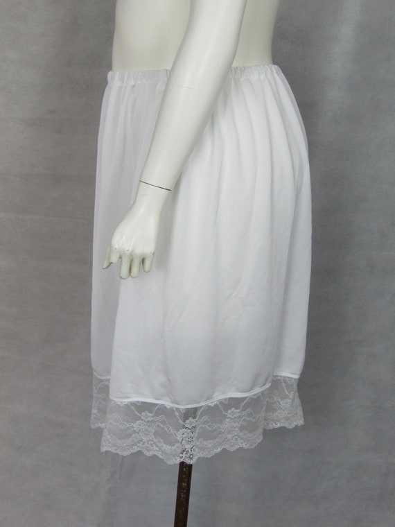 Half clearance white slip