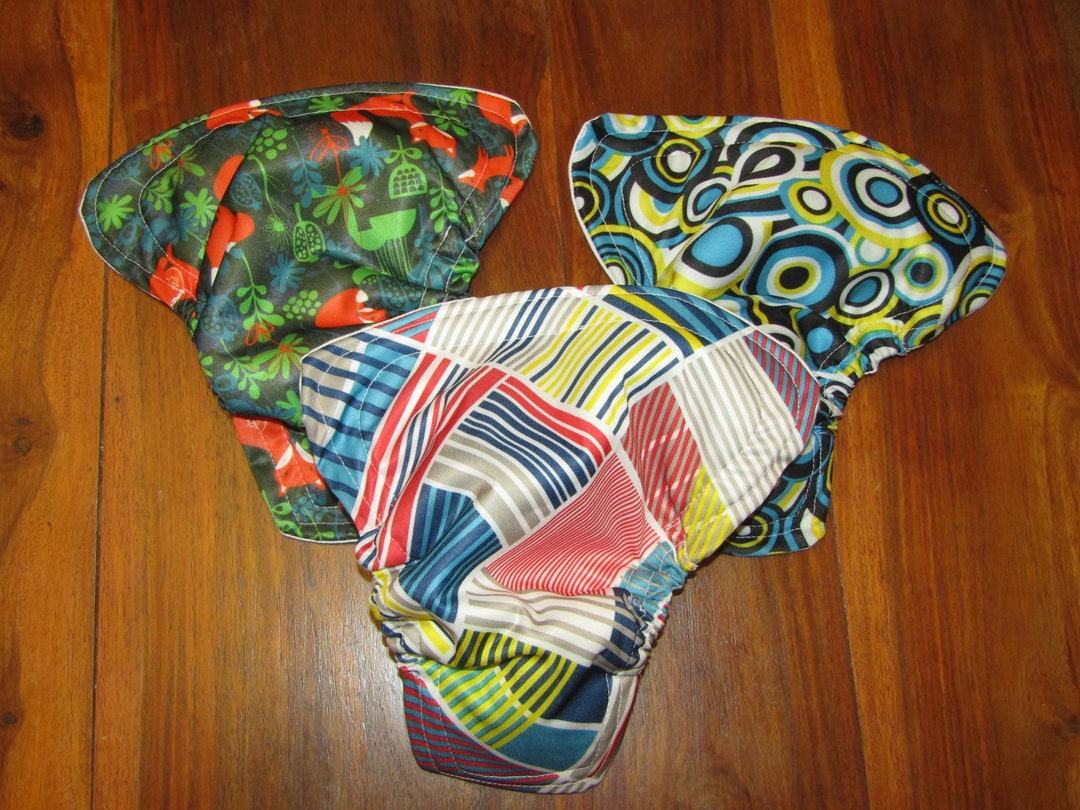 3 Pack Men's Reusable Incontinence Pads FREE Delivery Etsy