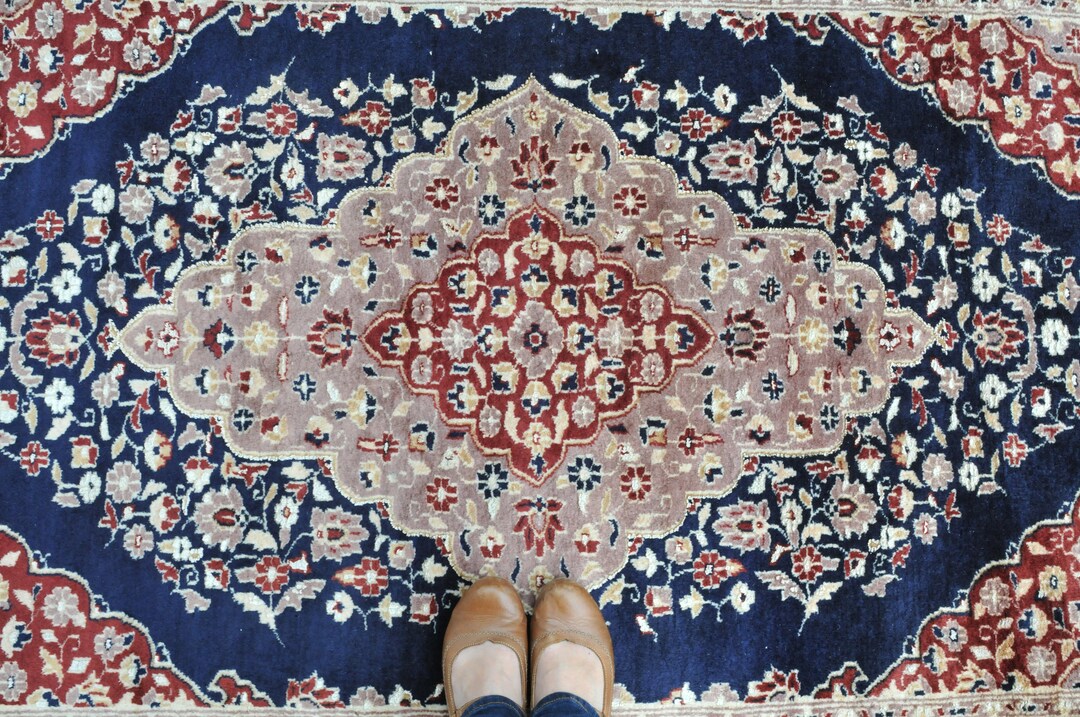 Grand Tapis Oushak Moderne 8x10 Ft Noué Main - Tons Pastel, Lavable Et Personnalisable