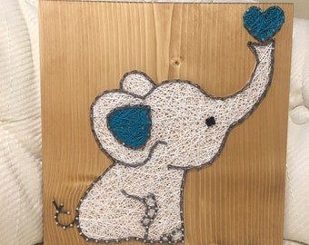 Featured image of post String Art Templates Elephant : The flower in the elephant&#039;s trunk is going to add extra interest.