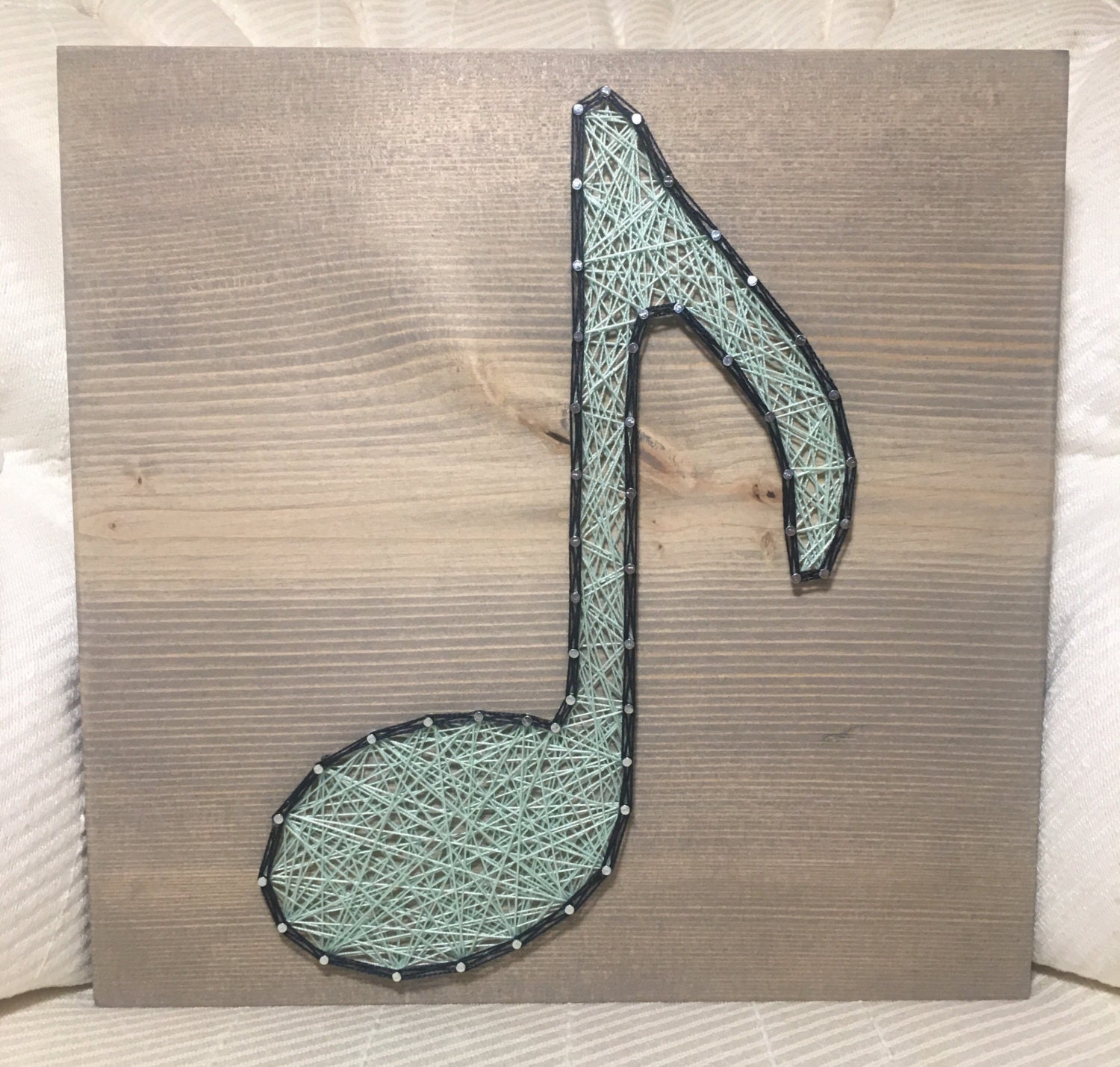 Made To Order Music Note String Art Musical Decor Gallery | Etsy