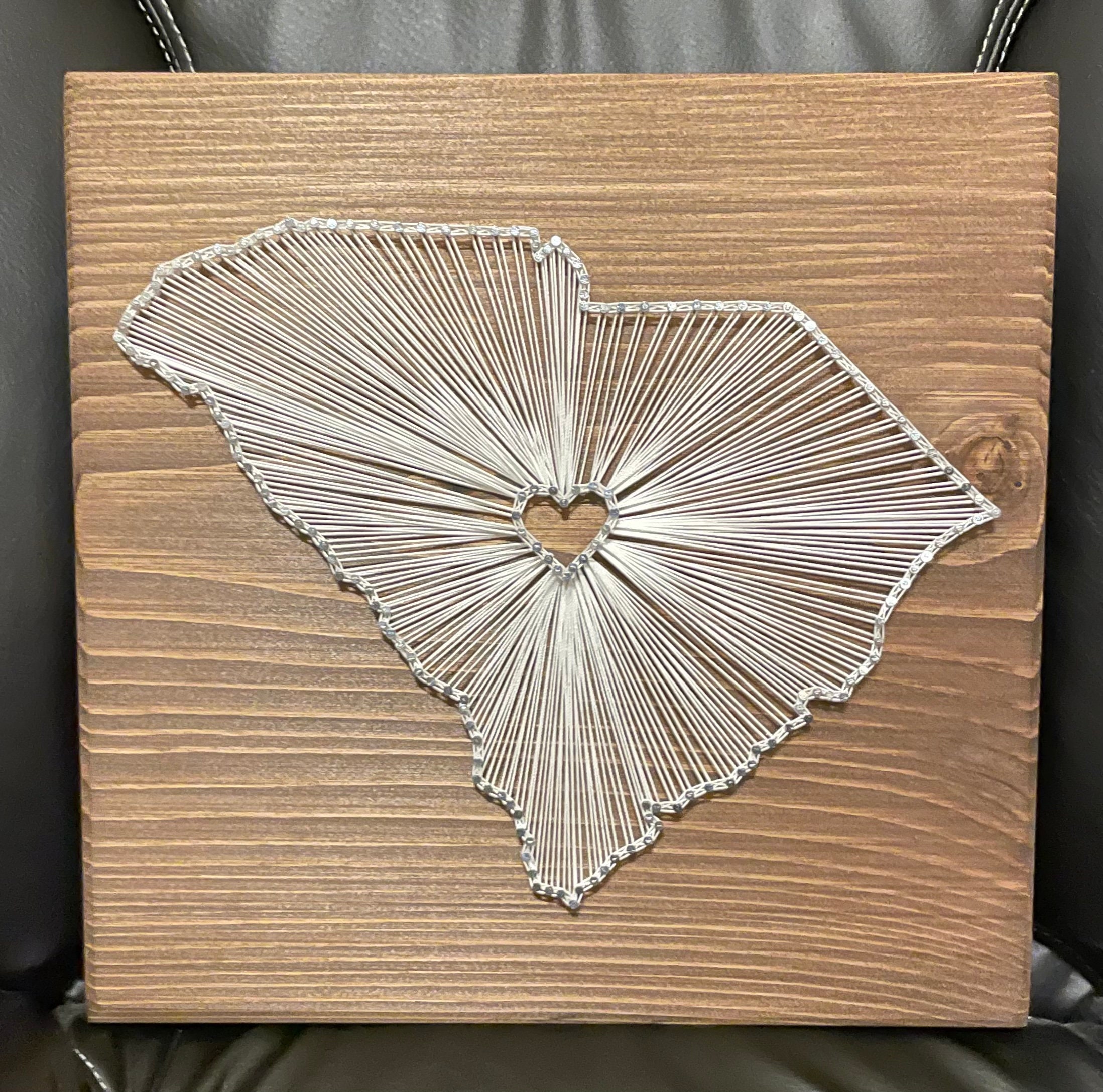 Made to Order South Carolina String Art State Sign Wedding | Etsy