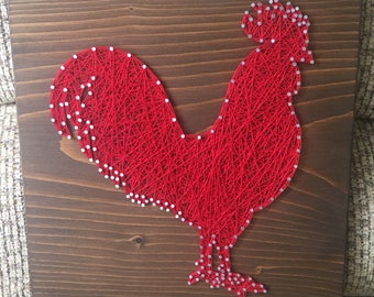 String Chicken Art Kit - Etsy