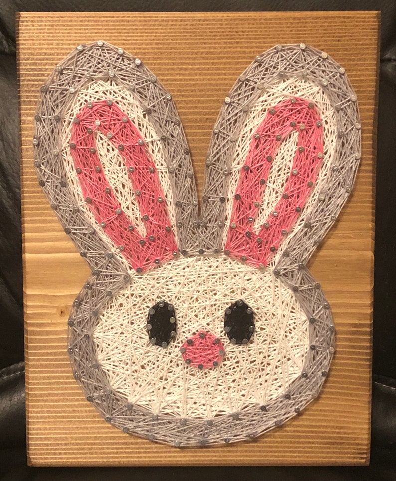 Made to Order Bunny Rabbit String Art Easter Bunny Animal Etsy