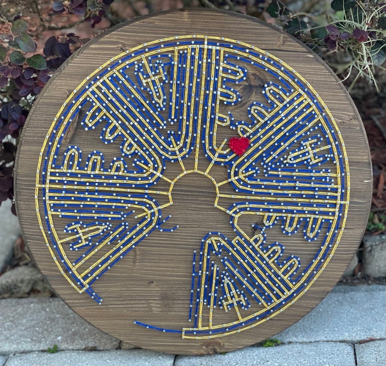 Made to Order Rotonda West Florida String Art Southwest Etsy