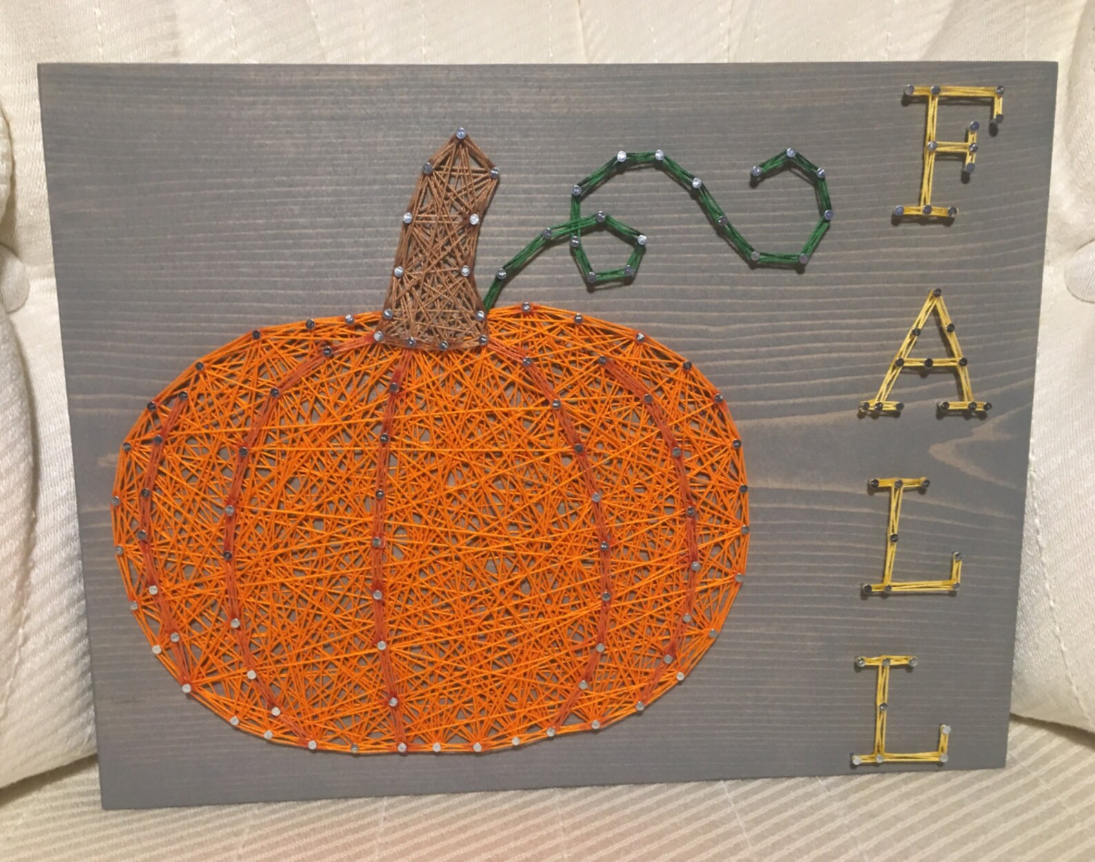 Made to Order Fall Pumpkin String Art Autumn Wall Decor | Etsy