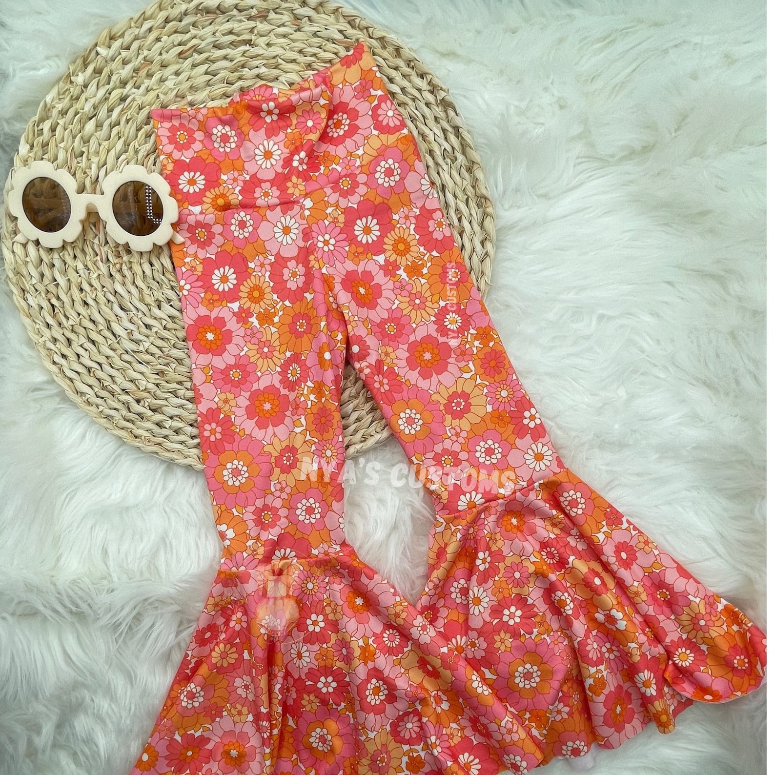 Groovy Bell Bottoms Groovy Pants Two Groovy Flare Pants Etsy