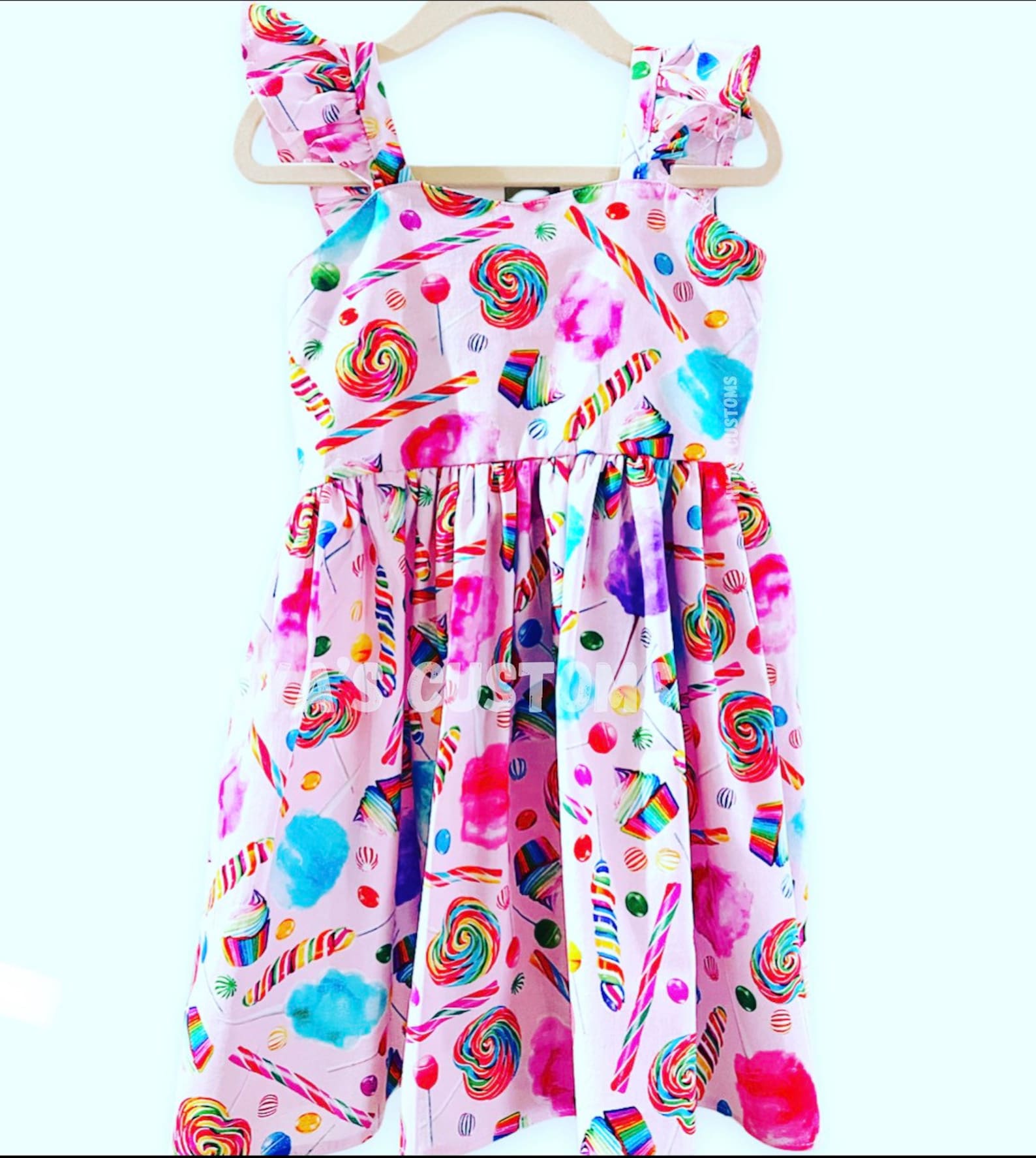 Two Sweet Birthday Dress Candy Land Birthday Dress Girl Etsy