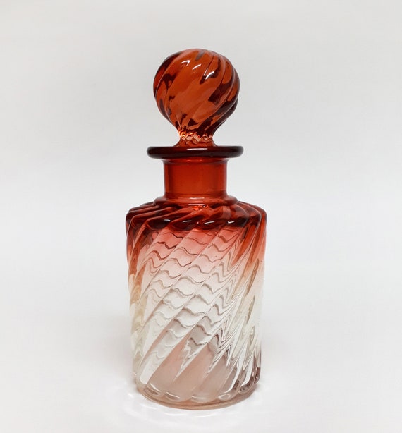 Antique Baccarat Rubina Swirl Perfume/Scent Bottle - image 1