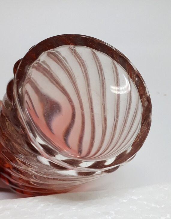 Antique Baccarat Rubina Swirl Perfume/Scent Bottle - image 4