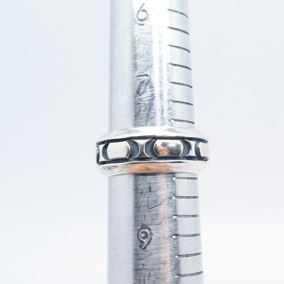 ヴィンテージ MEXICO ヘビー ワイド バンドリング 925 925 Sterling Silver Vintage Mexico Band Ring Size 7.5 - Etsy