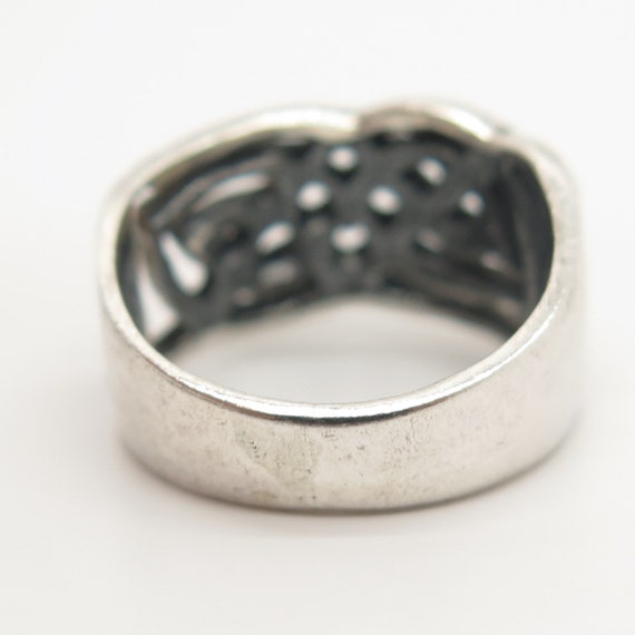 925 Sterling Silver Vintage Celtic / Viking Knot … - image 4