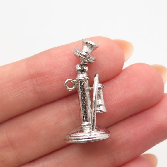 925 Sterling Silver Vintage Wells Candlestick Pho… - image 2