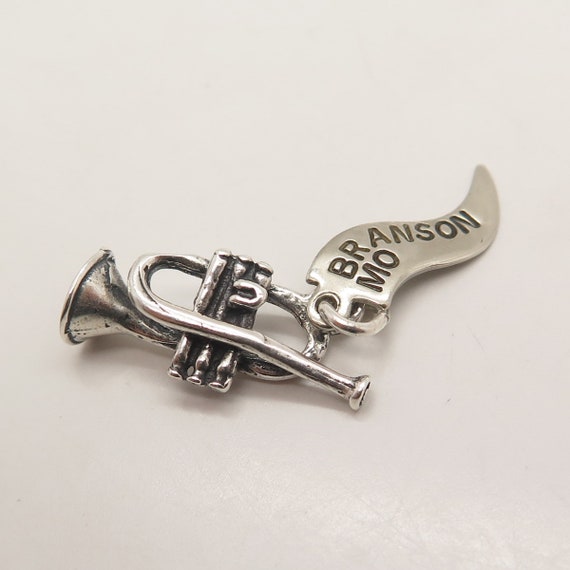 925 Sterling Silver Vintage Branson Mo Musical Tr… - image 5