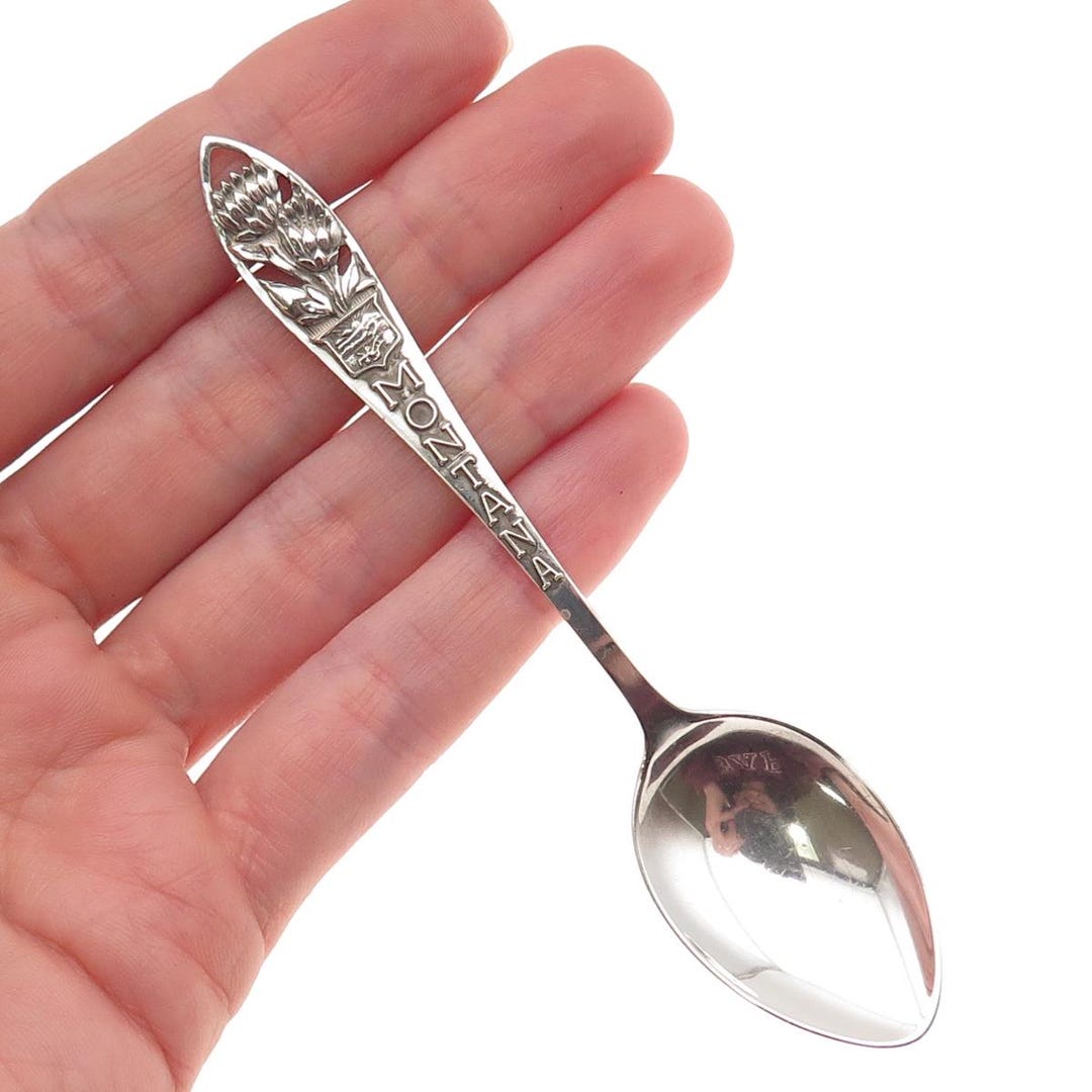 Charles M. Robbins Sterling Silver Antique Art Deco Montana State