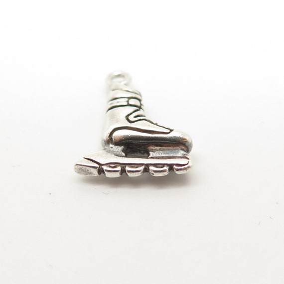 925 Sterling Silver Vintage Roller Skate Design S… - image 3