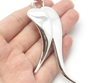 Pendentif En Argent 925 Mid Century Modern - Style Mexicain - Occasion - Magnifique !