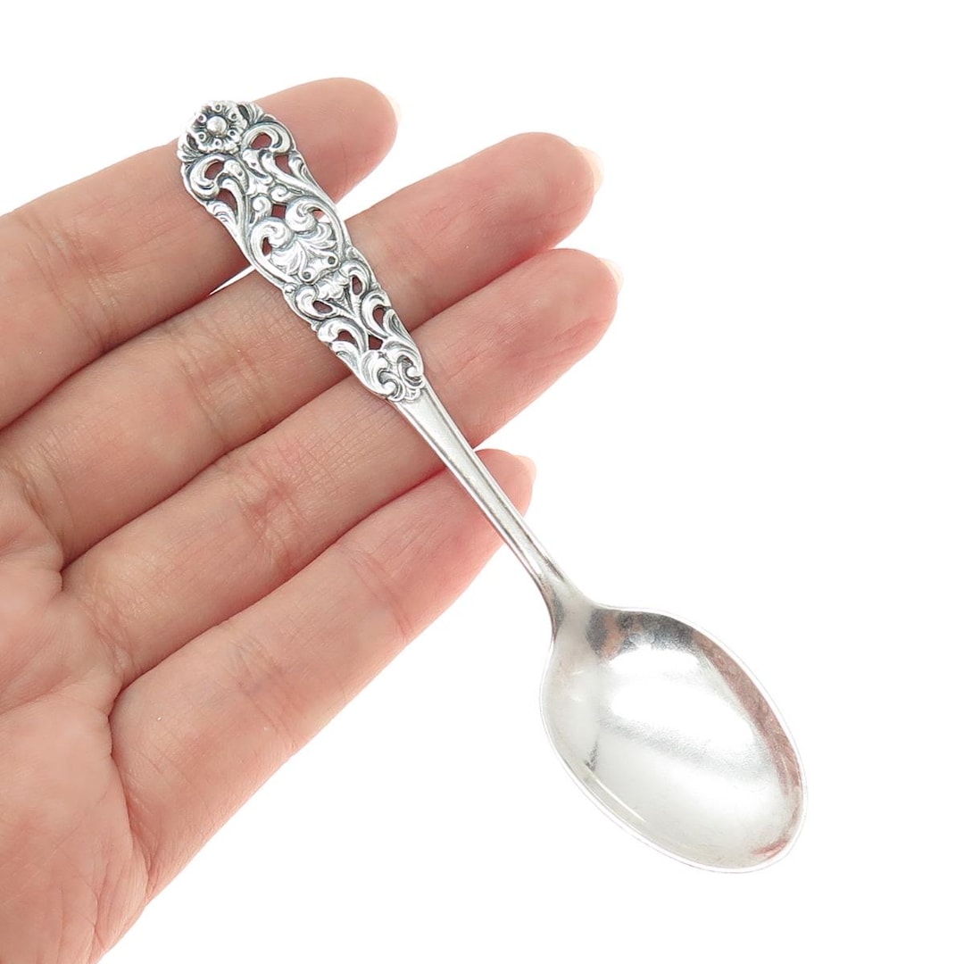 TH MARTHINSEN Sterling Silver Antique Art Deco Norway Valdres