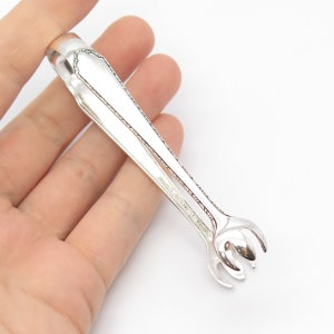 925 Sterling Silver Antique 1921 Lunt Treasure Sugar Tongs