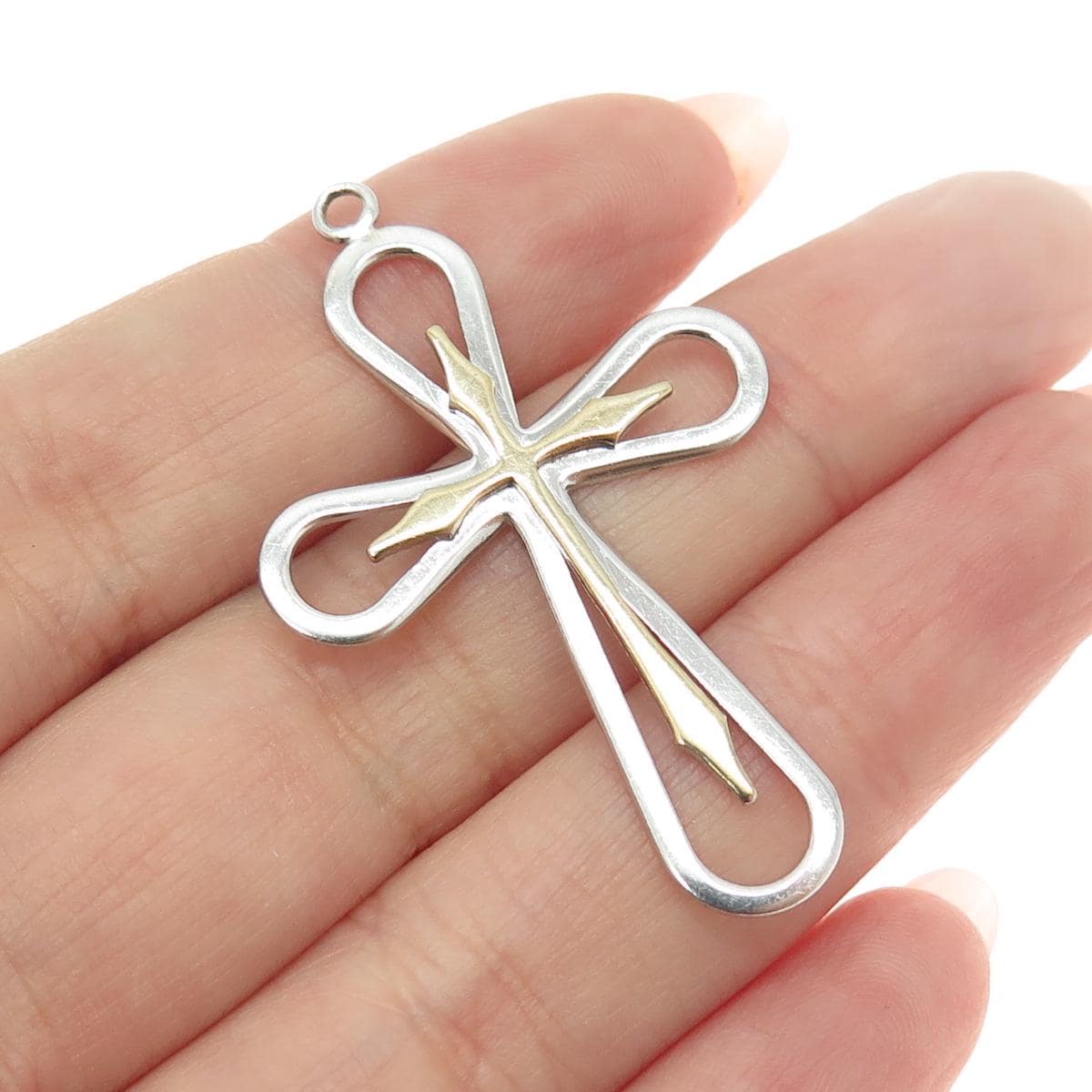 アクセサリー silver vintage cross PD PPC Princess Pride Creations 925 Sterling Silver Vintage Cross