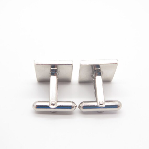 925 Sterling Silver Vintage Lamode Stripped Cuffl… - image 4