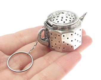 AMCRAFT Attleboro Mass 925 Sterling Silver Antique Teapot  display picture 1