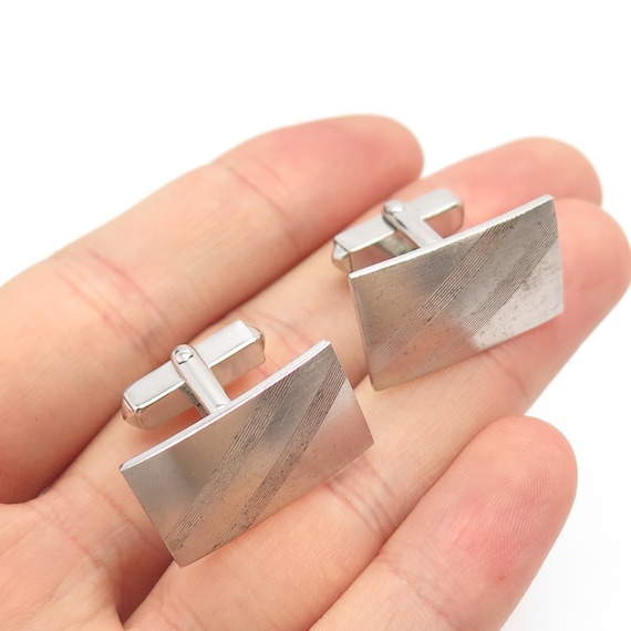 Swank sterling silver cufflinks sale