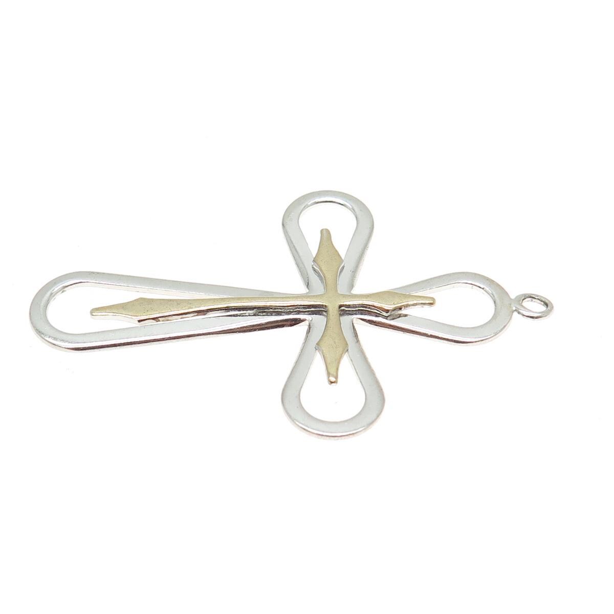 PPC Princess Pride Creations 925 Sterling Silver Vintage Cross 