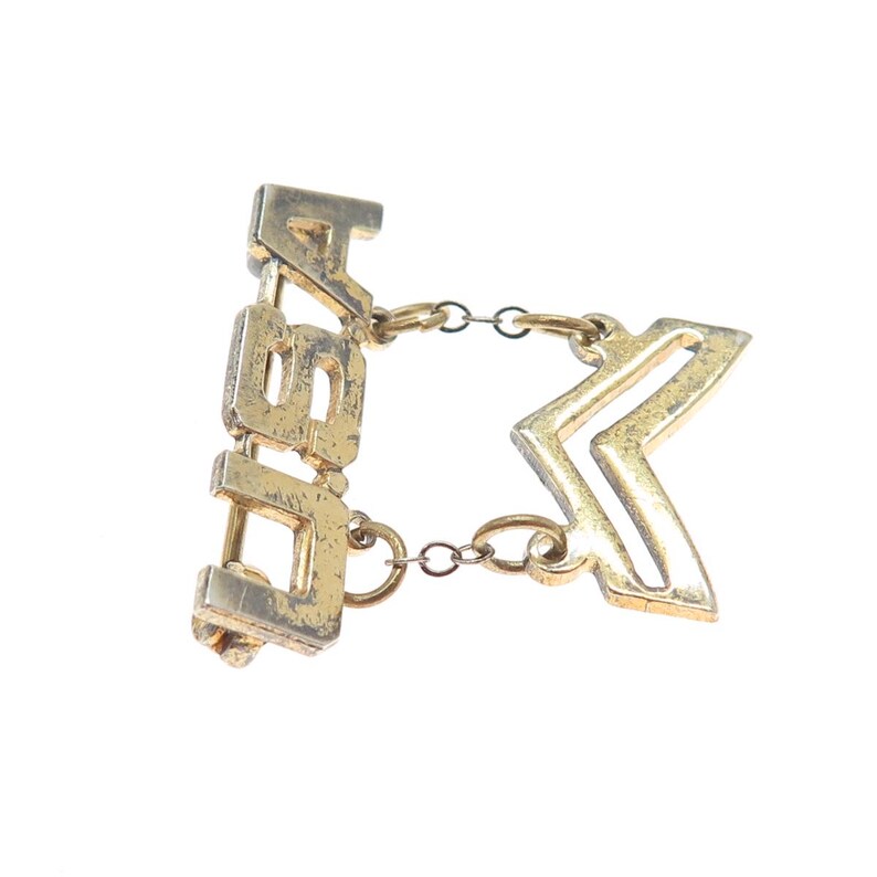 925 Sterling Silver Gold Plated Antique WWII US Army Corporal Pin ...