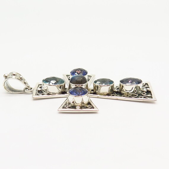 925 Sterling Silver Nicky Butler Real Multi-Color… - image 3