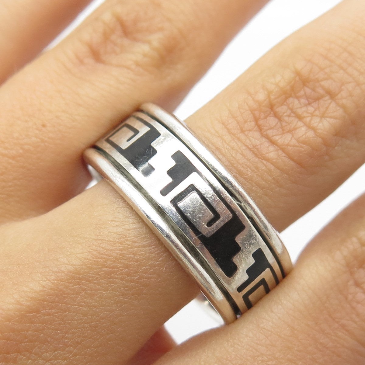 90s Mexico製 Silver 925 Maze Ring il_fullxfull.4225640091_dhs1.jpg