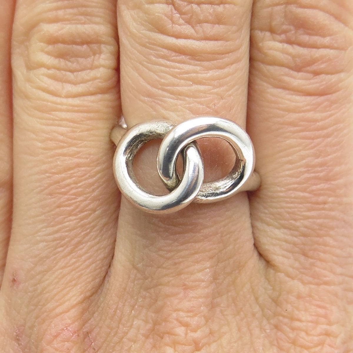 MMA Metropolitan Museum of Art 925 Sterling Vintage Interlocked