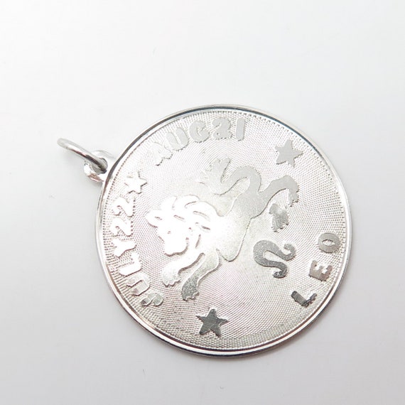 ELCO 925 Sterling Silver Vintage Leo Zodiac Sign … - image 7