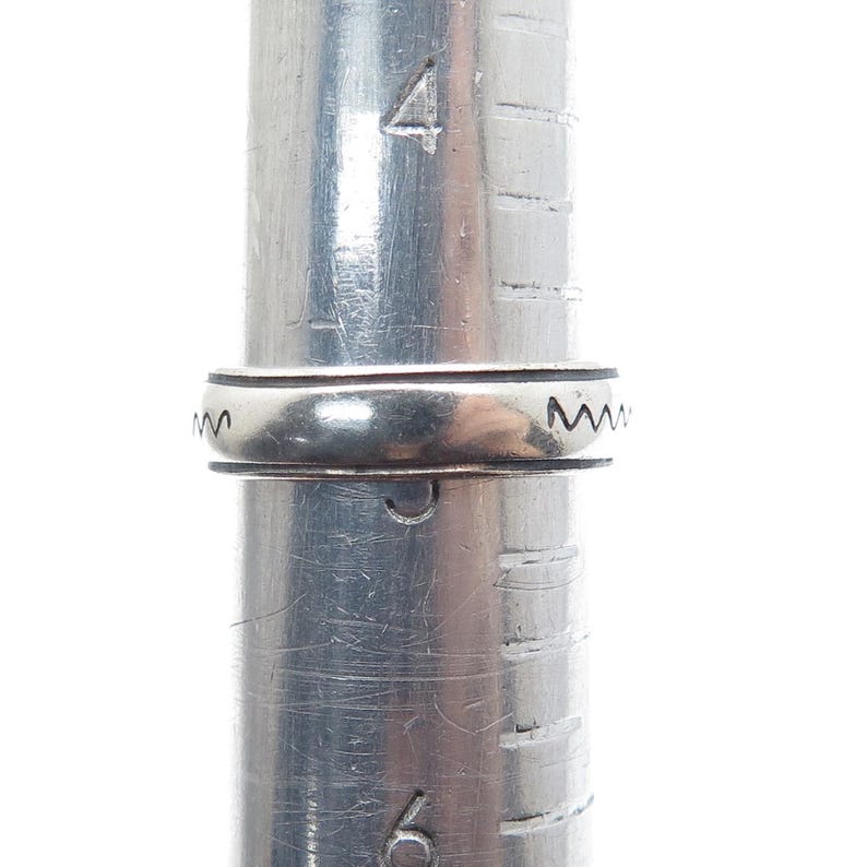 BRIGHTON 925 Sterling Silver Vintage Butterfly Oxidized Ring Size 5 image 9