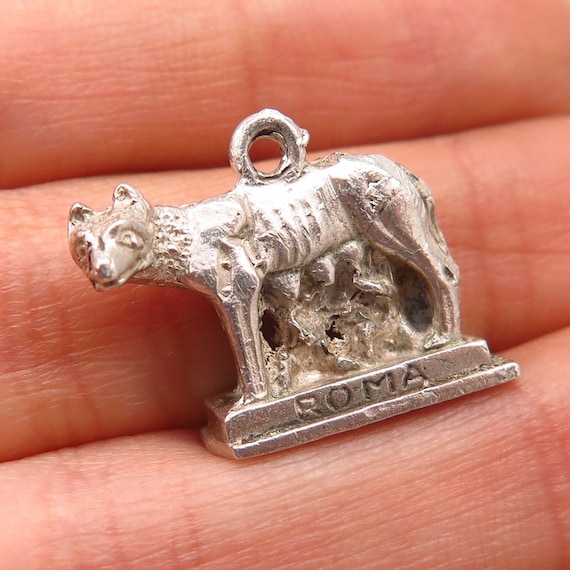 Romulus And Remus Charm Charms for Bracelets and Necklaces