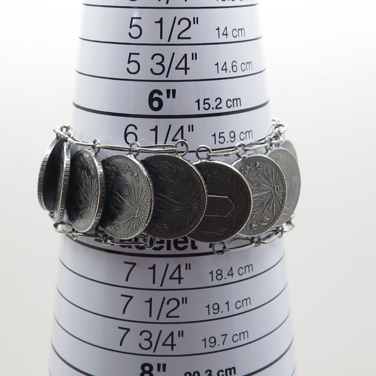 Bracelet ancien, argent massif, origine Yémen